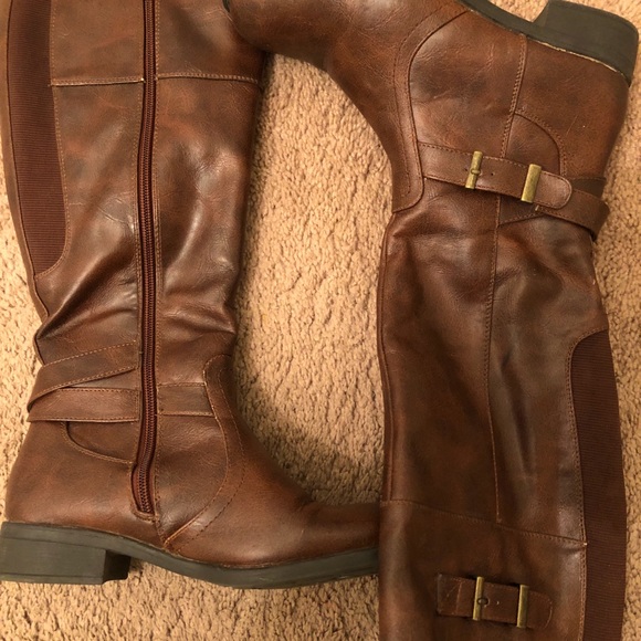 Chocolate Richie Boots by Wear Ever - Picture 1 of 4